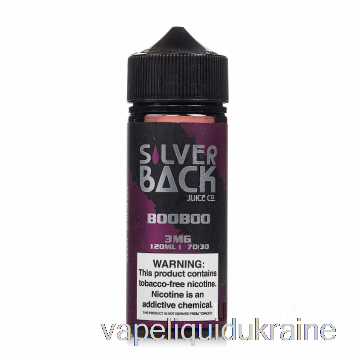 Vape Liquid Ukraine Booboo - Silverback Juice Co. - 120mL 0mg